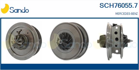Core assembly, turbocharger (SCH76055.7)
