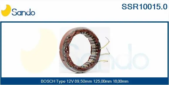 Stator, alternator (SSR10015.0)