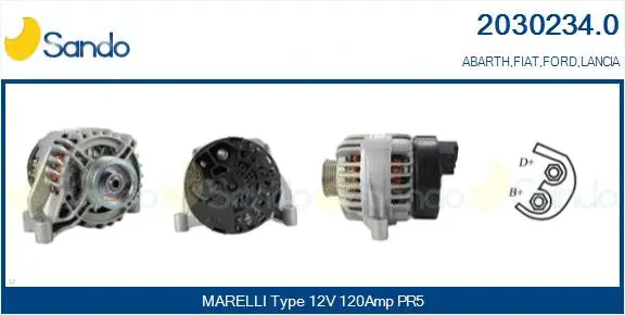 Alternator (2030234.0)