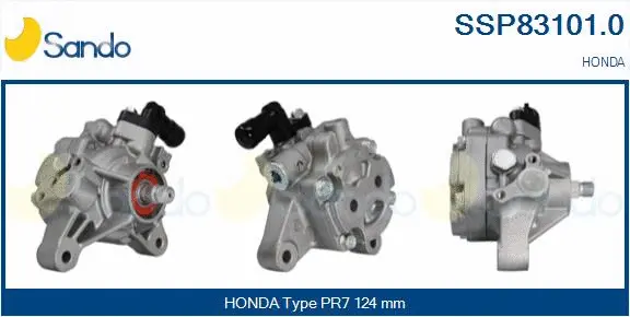 Hydraulic Pump, steering (SSP83101.0)