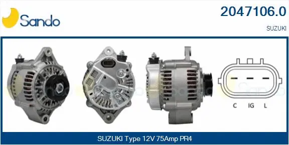 Alternator (2047106.0)