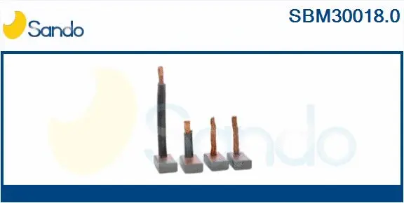 Carbon Brush, starter (SBM30018.0)