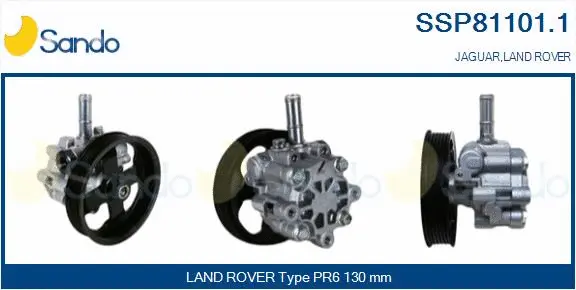 Hydraulic Pump, steering (SSP81101.1)