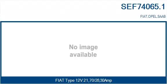 Electric Motor, radiator fan (SEF74065.1)