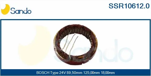 Stator, alternator (SSR10612.0)