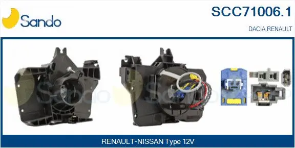 Clockspring, airbag (SCC71006.1)