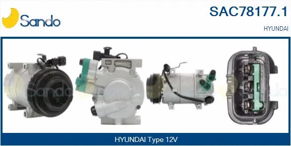 Compressor, air conditioning (SAC78177.1)