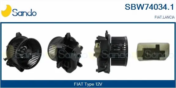 Interior Blower (SBW74034.1)