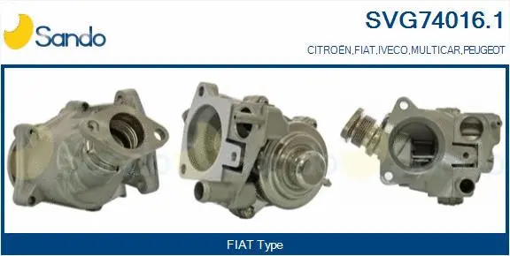 EGR Valve (SVG74016.1)