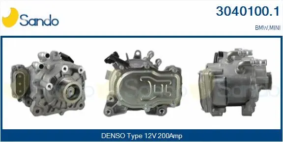 Alternator, starter (3040100.1)