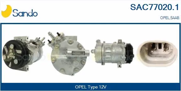 Compressor, air conditioning (SAC77020.1)