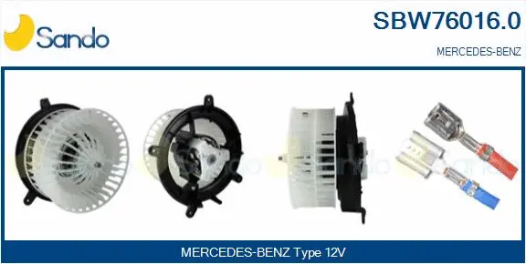 Interior Blower (SBW76016.0)