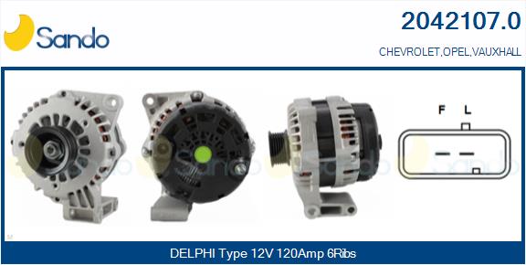 Alternator (2042107.0)