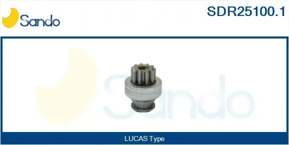 Pinion, starter (SDR25100.1)