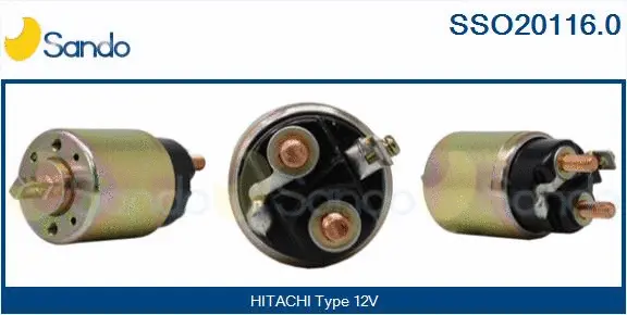 Solenoid Switch, starter (SSO20116.0)