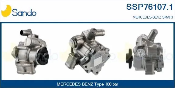 Hydraulic Pump, steering (SSP76107.1)