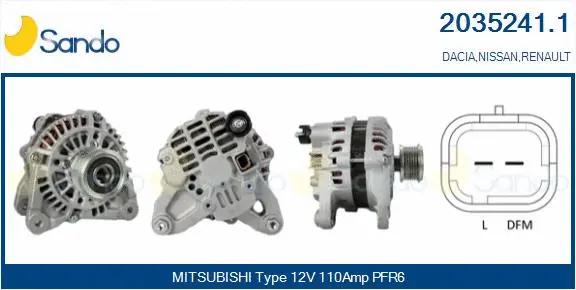Alternator (2035241.1)