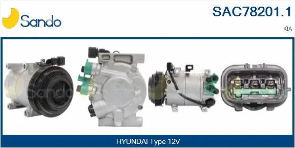 Compressor, air conditioning (SAC78201.1)