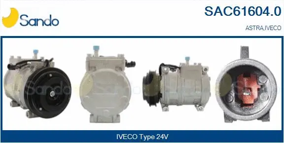 Compressor, air conditioning (SAC61604.0)