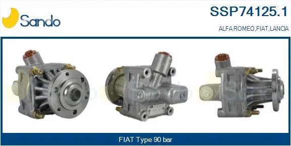 Hydraulic Pump, steering (SSP74125.1)