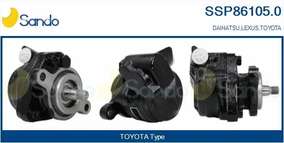Hydraulic Pump, steering (SSP86105.0)