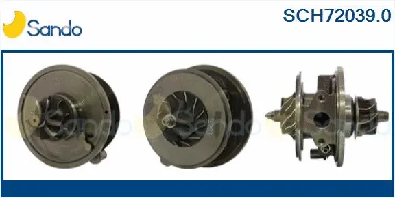 Core assembly, turbocharger (SCH72039.0)