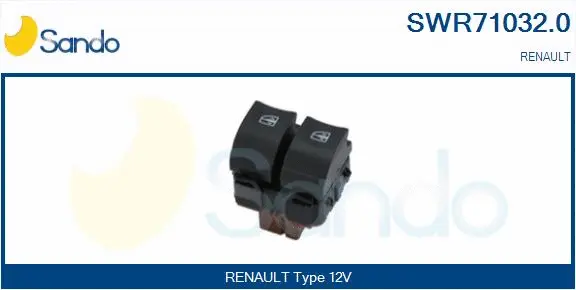 Switch, window regulator (SWR71032.0)