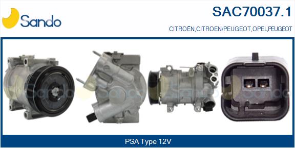 Compressor, air conditioning (SAC70037.1)