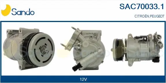 Compressor, air conditioning (SAC70033.1)