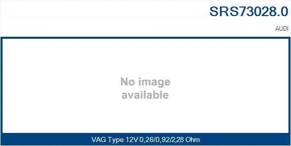 Resistor, interior blower (SRS73028.0)