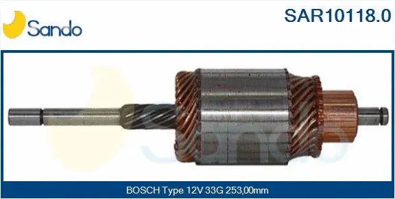 Armature, starter (SAR10118.0)