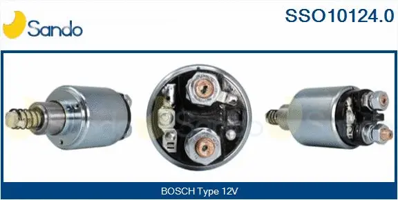 Solenoid Switch, starter (SSO10124.0)