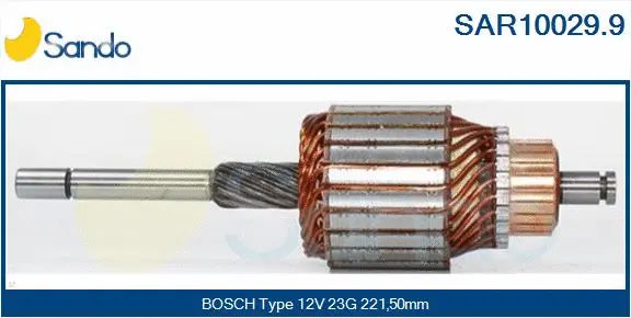 Armature, starter (SAR10029.9)