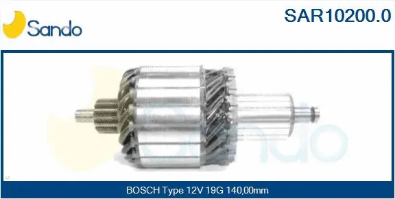 Armature, starter (SAR10200.0)