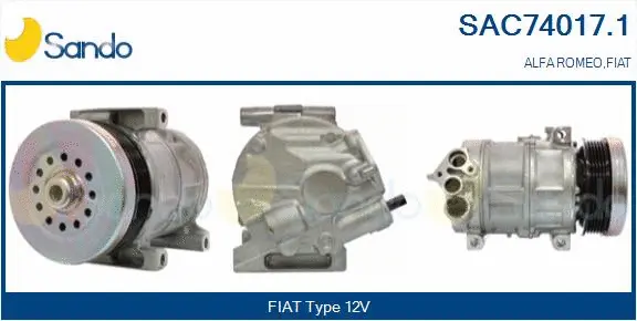 Compressor, air conditioning (SAC74017.1)