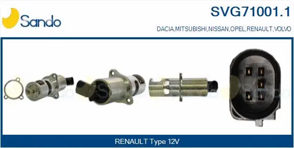 EGR Valve (SVG71001.1)