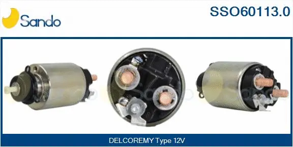 Solenoid Switch, starter (SSO60113.0)