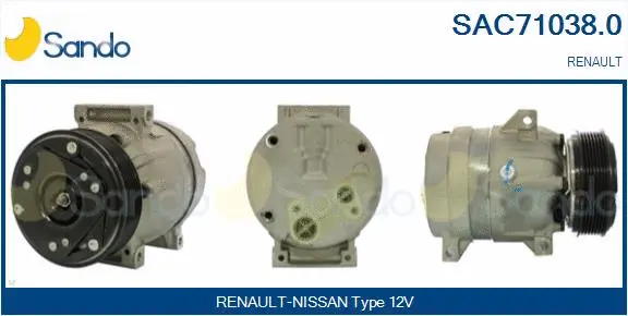 Compressor, air conditioning (SAC71038.0)