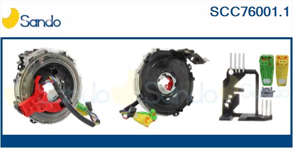 Clockspring, airbag (SCC76001.1)