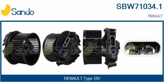Interior Blower (SBW71034.1)