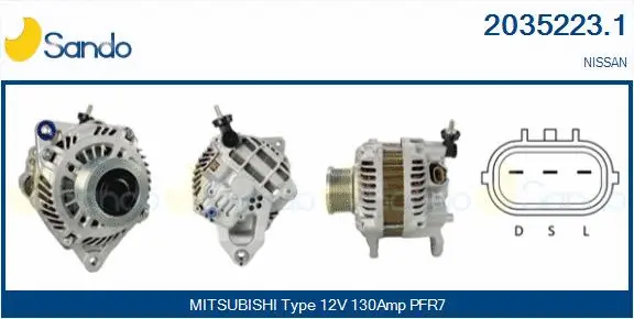 Alternator (2035223.1)