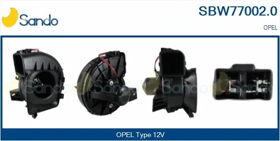 Interior Blower (SBW77002.0)