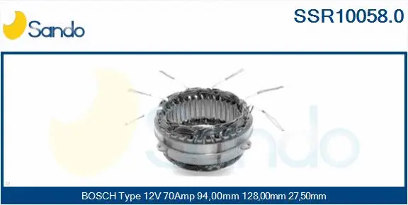 Stator, alternator (SSR10058.0)