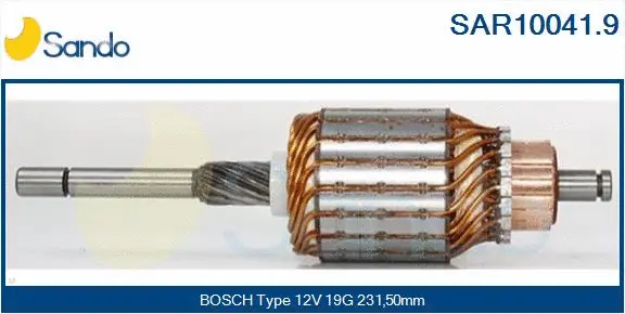 Armature, starter (SAR10041.9)