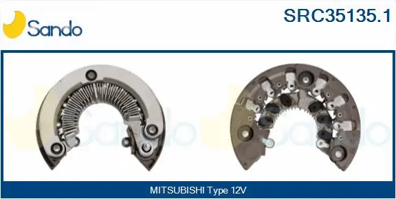 Rectifier, alternator (SRC35135.1)
