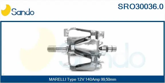Rotor, alternator (SRO30036.0)