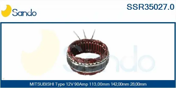 Stator, alternator (SSR35027.0)