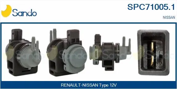 Pressure Converter, exhaust control (SPC71005.1)