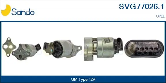 EGR Valve (SVG77026.1)