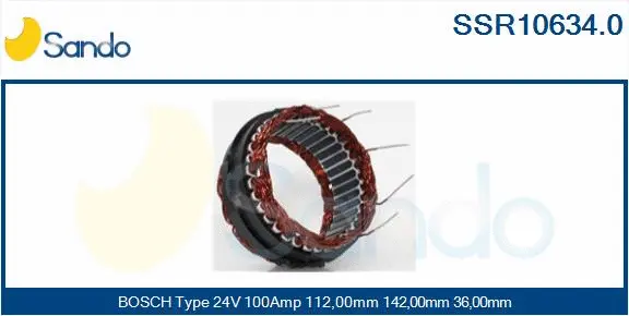 Stator, alternator (SSR10634.0)